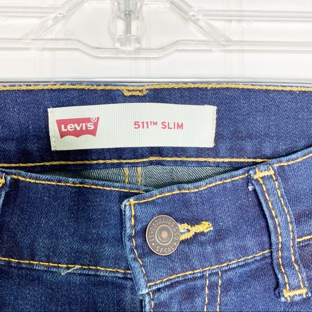 Levi’s 511 Slim Patchwork Jeans Size 27 x 27 - Picture 9 of 10